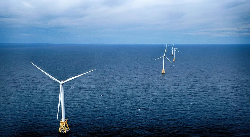 Turbines of the Block Island Wind Farm