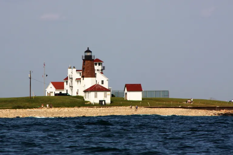 Point Judith Lighthouse in Narragansett