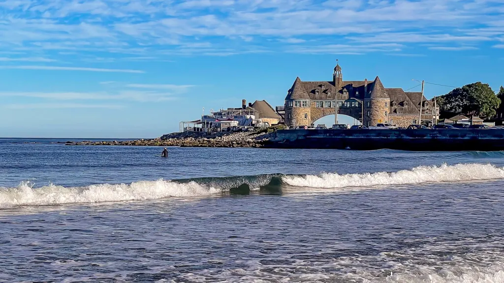The beach at Narragansett