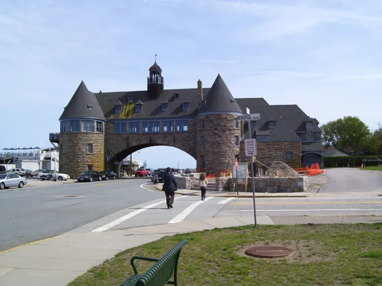The Towers over Ocean Road in Narragansett