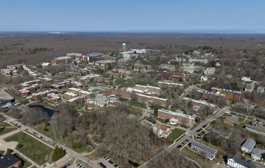 The University of Rhode Island campus in Kingston
