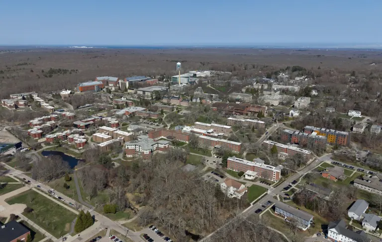 The University of Rhode Island campus in Kingston